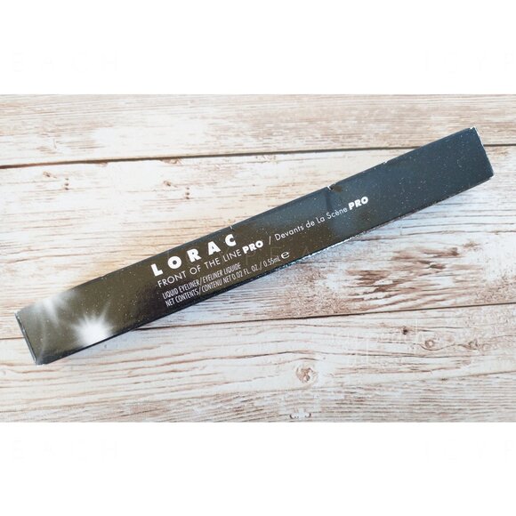 LORAC Charcoal Liquid Eyeliner Front of the Line PRO New Minimalist Coastal Chic - Picture 3 of 6
